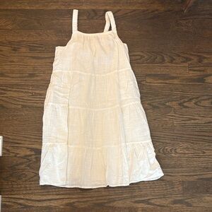 Cat & Jack Cream Tiered Sundress
